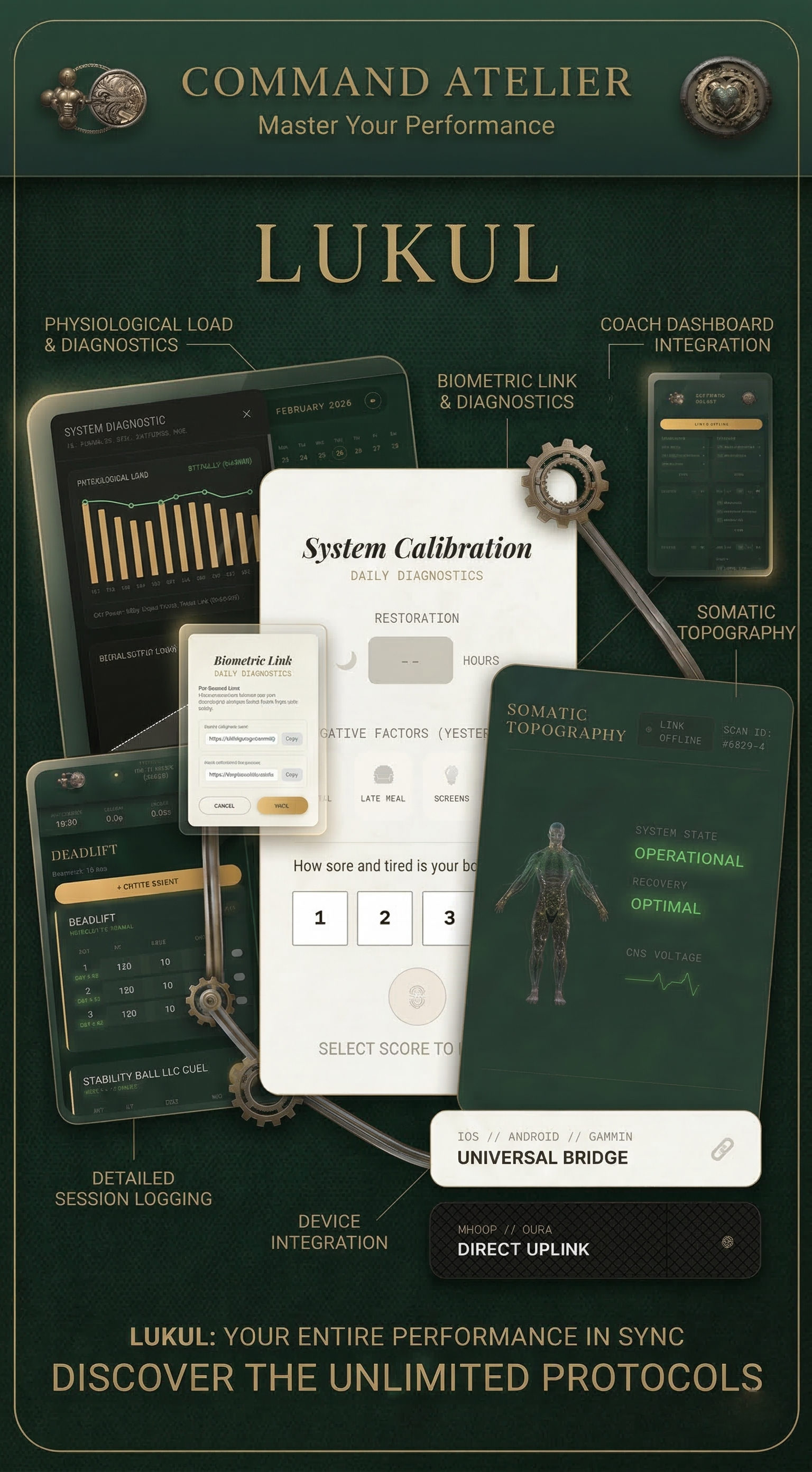 LuKul Command Atelier Interface